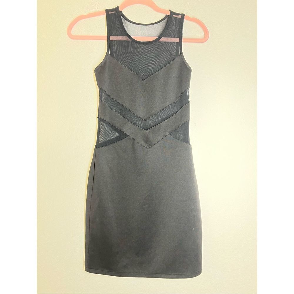 Small Black Mini Dress Lace Size XS